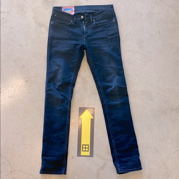 ACNE Studios Max Blue Black Jeans